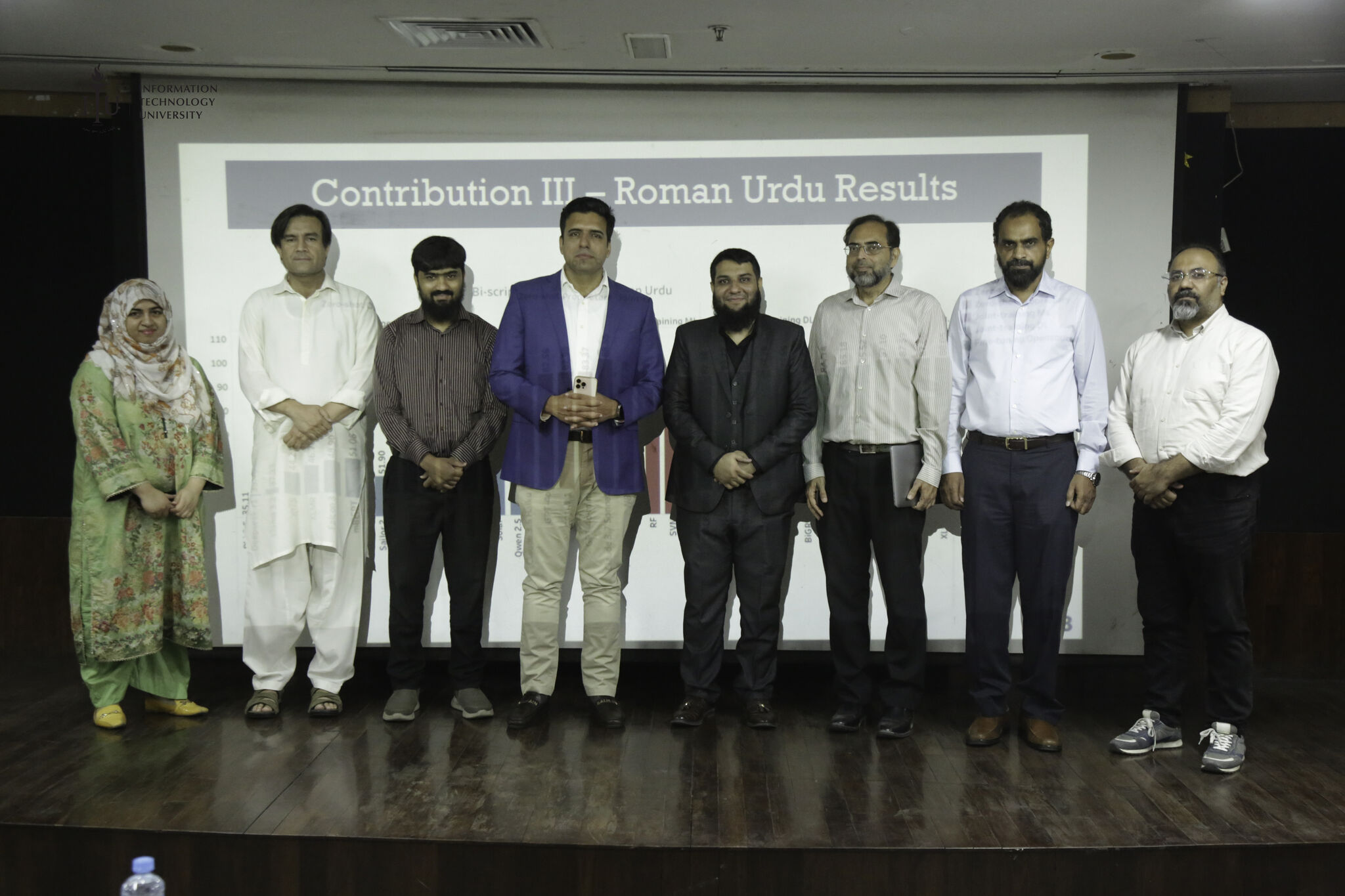 Dr. Hafiz Hassaan Saeed with his PhD defense committee at Information Technology University, Lahore